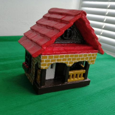 Домик статуэтка