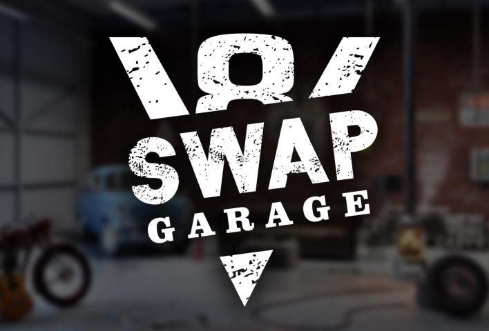 Логотип автомастерской "SWAP"