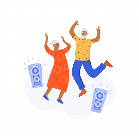 Веселые старички