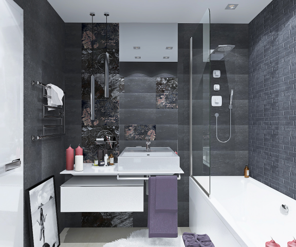 Дизайн-проект однокомнатной квартиры 28 кв.м., г. Уфа.