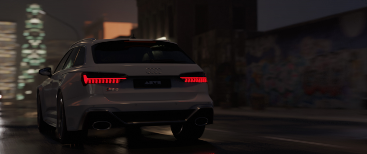 3D audi rs6