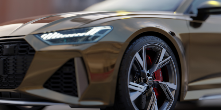 3D audi rs6