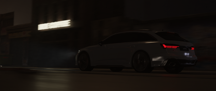 3D audi rs6