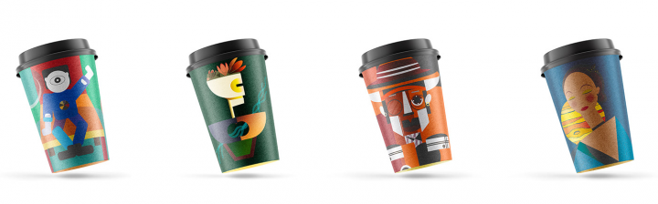 Стаканчики coffee.