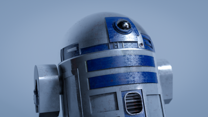 3D model R2D2