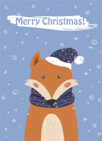 Новогодняя открытка