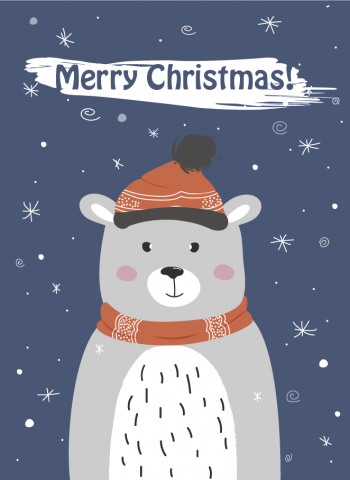 Новогодняя открытка