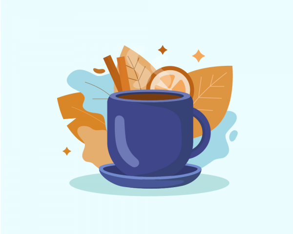 Иллюстрация на осеннюю тематику