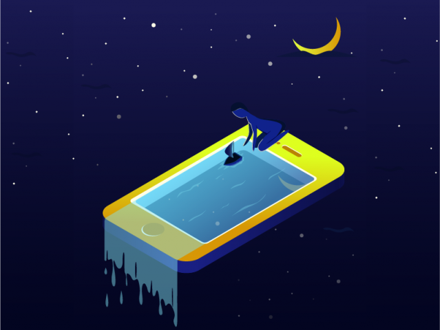 Иллюстрация в изометрии