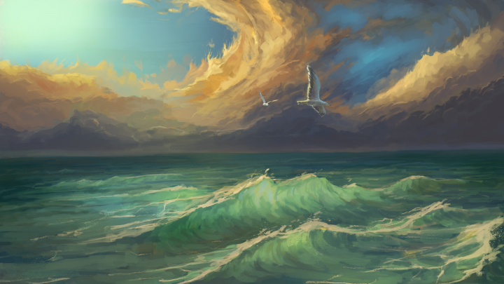 Море