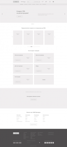 Luxe shop прототип