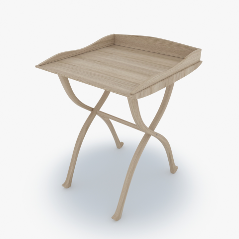 Wooden nightstand