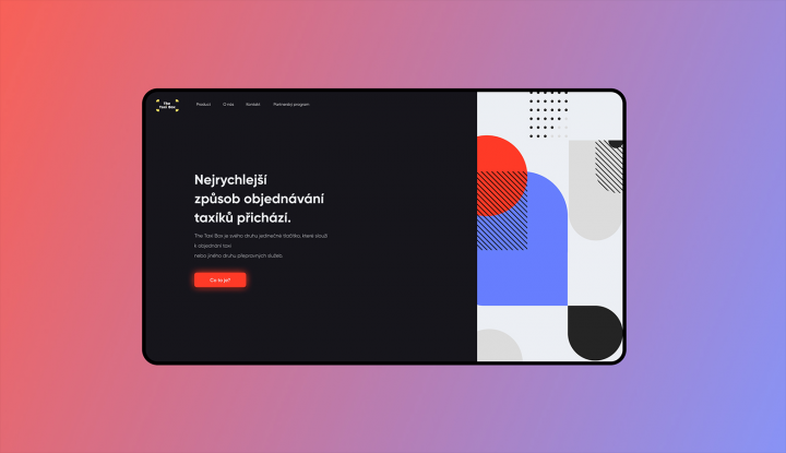 Сайт сервиса The Taxi Box