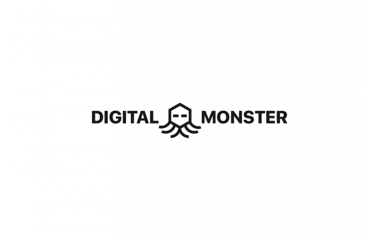 Логотип агенства Digital Monster