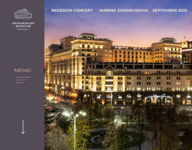 REDESIGN CONCEPT, Rental of apartments