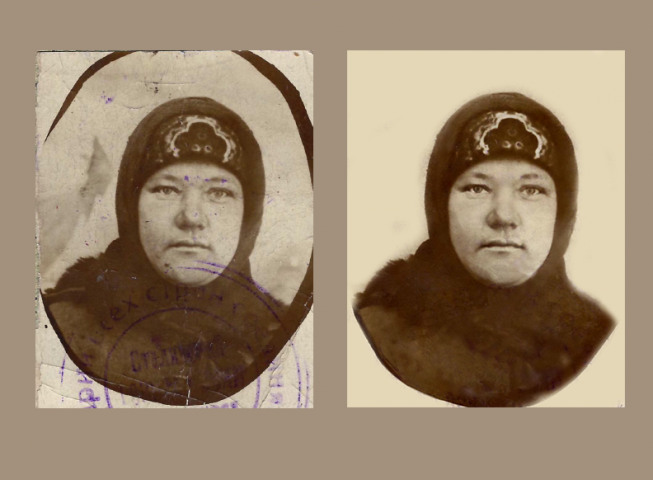 Восстановление старого фото