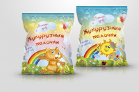 Дизайн упаковки для кукурузных палочек