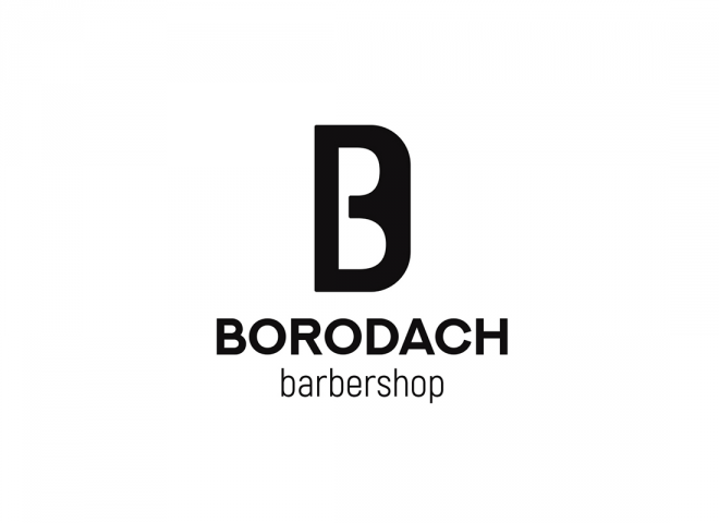 Логотип для барбершопа Borodach