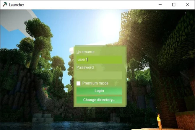 Minecraft лаунчер