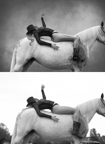 Фотосессия + ретушь, для создания картины