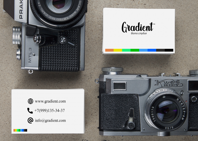 Визитка - Фото студии