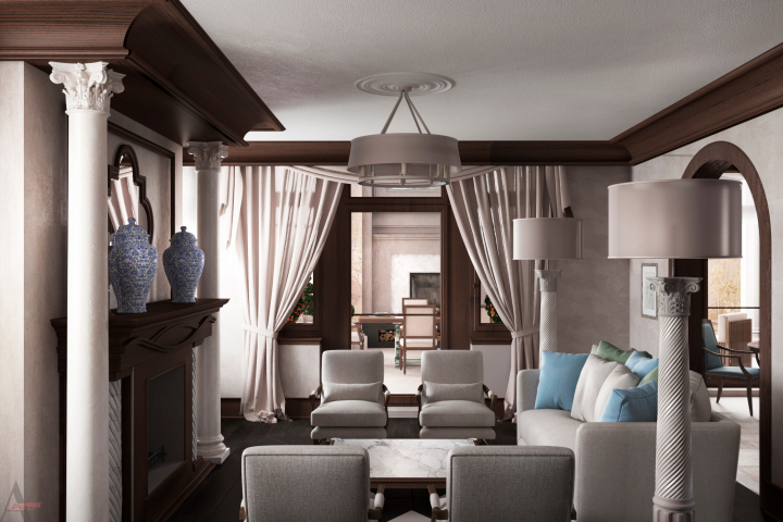 "Дом в духе итальянского прованса"