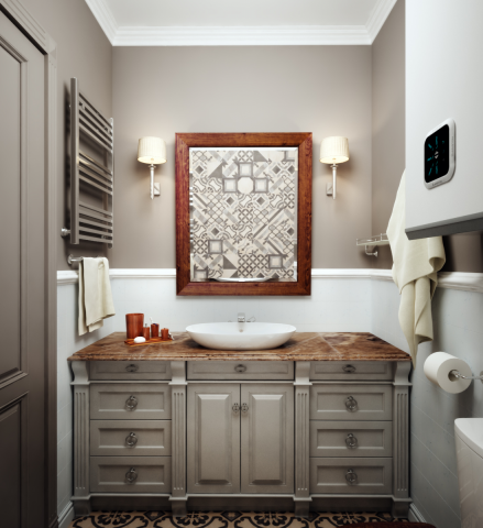 3д-визуализация ванной