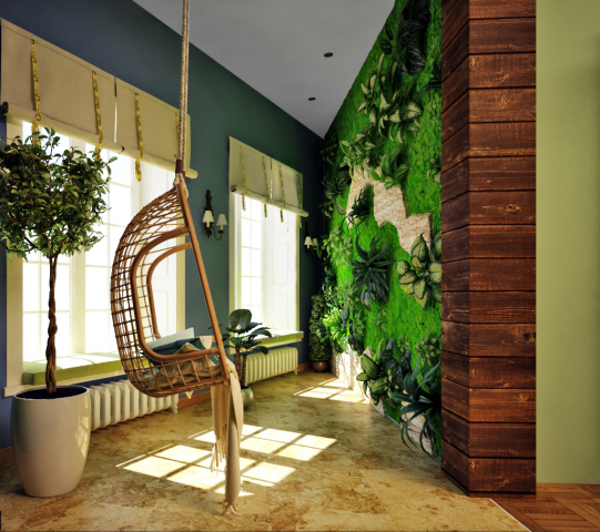 3д-визуализация игровой детской