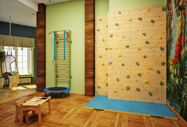 3д-визуализация игровой детской