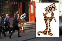 проект для компании "Wwf" - спасем тигра