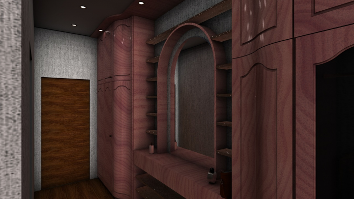 Шкафы с гнутыми фасадами