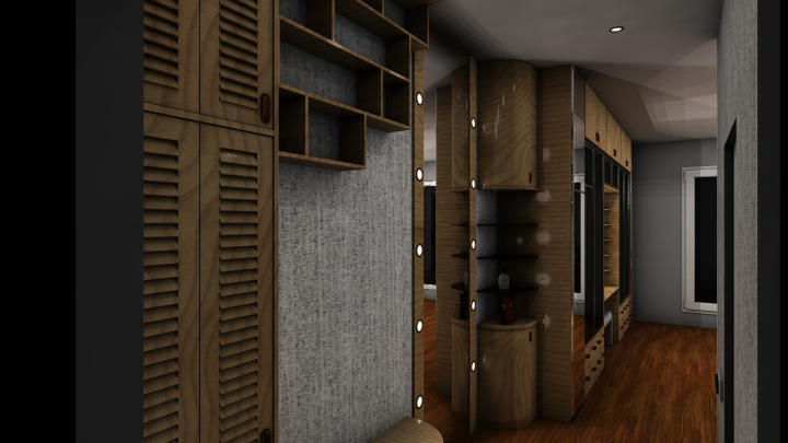 Шкаф коридор+спальня