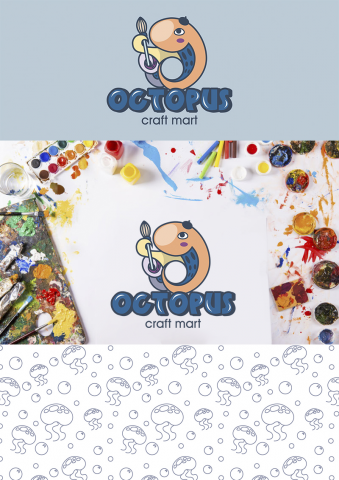 лого осминог