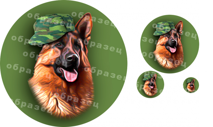 Рисунок овчарки