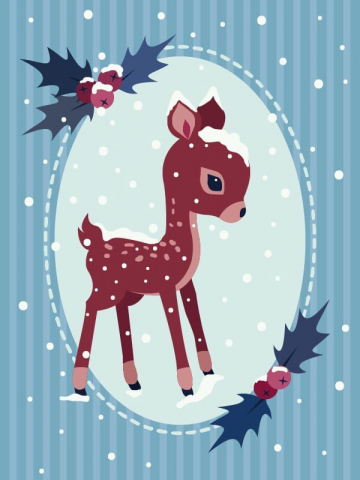 Новогодняя открытка