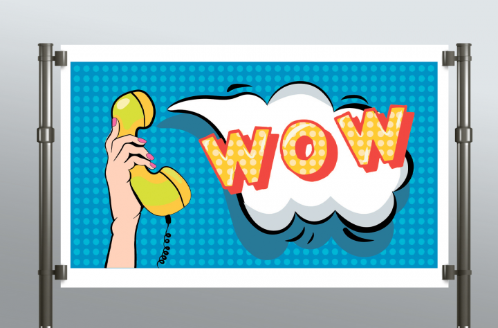 Иллюстрация в стиле поп-арт