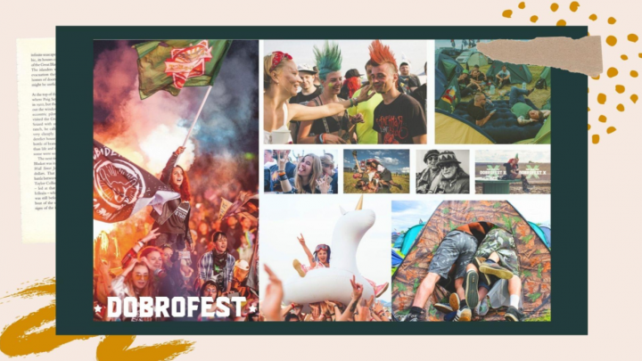 Moodboard целевой аудитории "DOBROFEST"