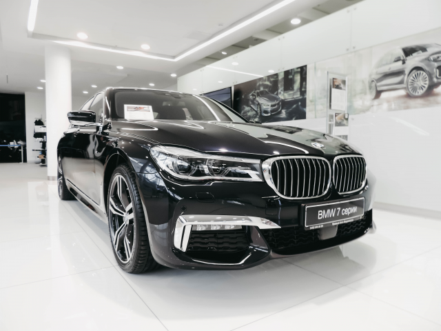 Съемка у официального дилера bmw