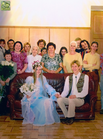 Свадебное платье "Морская нимфа"