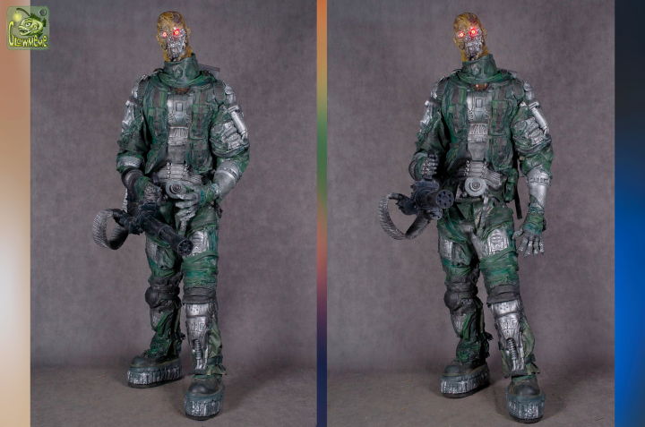 Сценический костюм "Терминатор Т600"