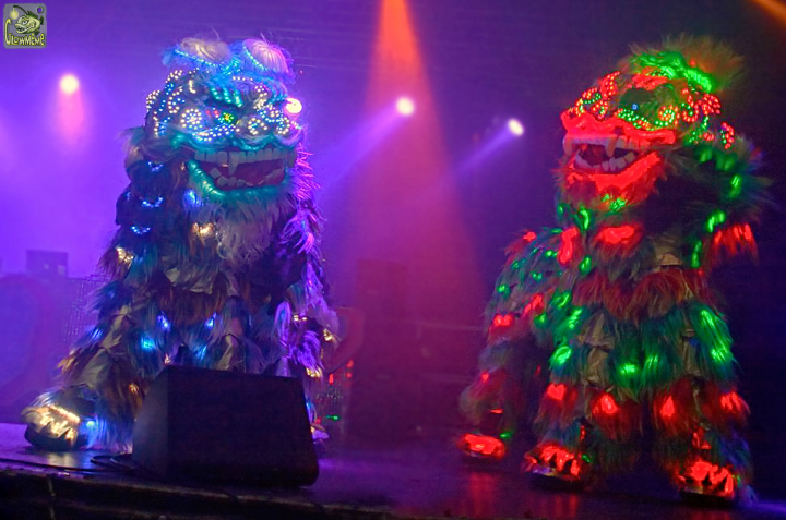 Ростовые куклы "Китайские львы"