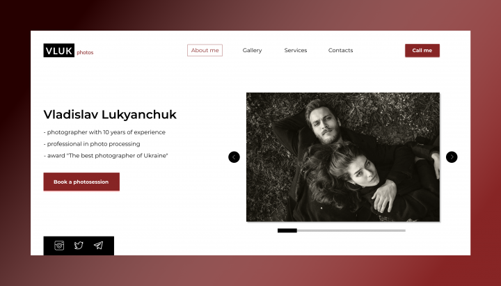 Photographer Vladislav Lukyanchuk, VLUK