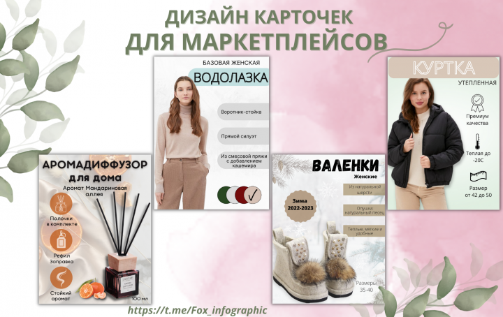 Инфографика для маркетплейсов