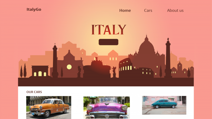 Фон-силуэт Италия