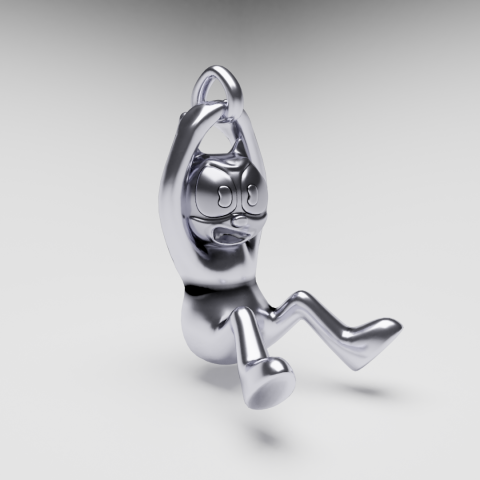 Серьга "Кот Феликс"