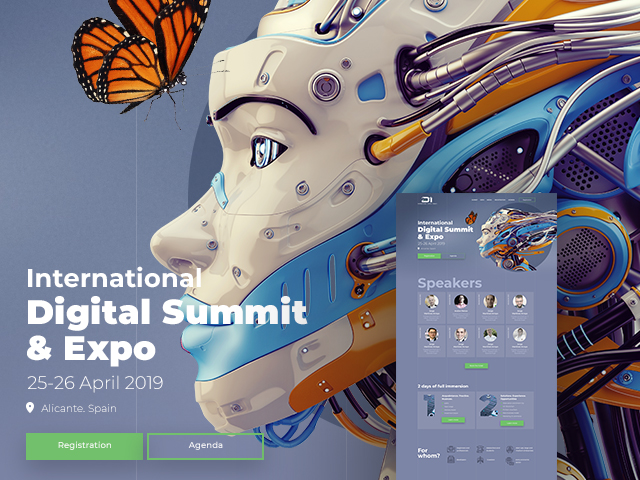 Дизайн сайта саммита