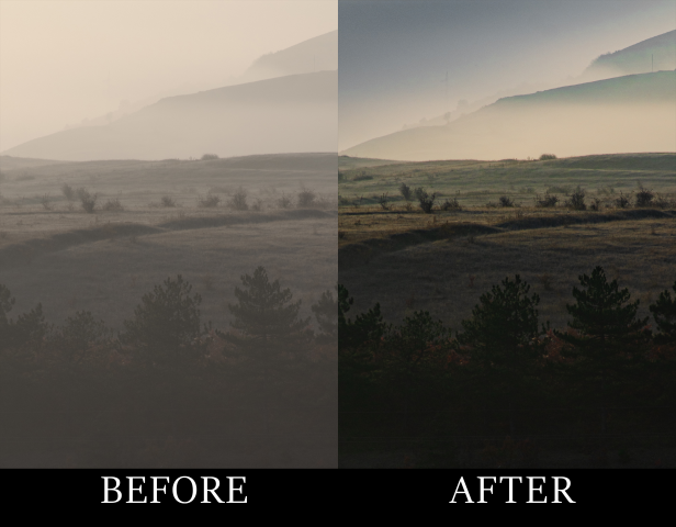 I will editing and retouching your landscape photos