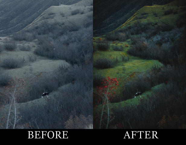 I will editing and retouching your landscape photos