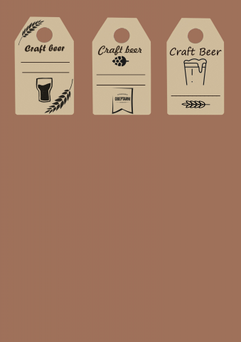 Бирки для крафтового пива