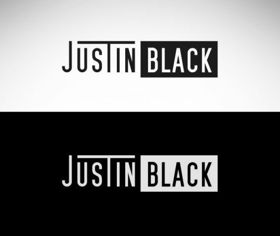 Логотип для кавер-бэнда JustinBlack
